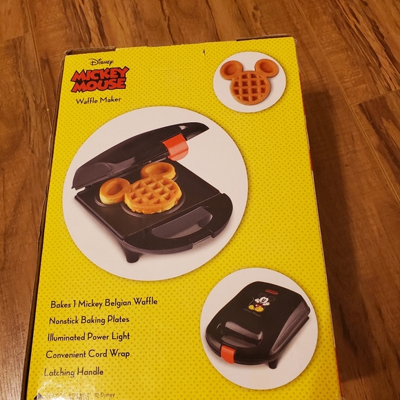 Disney Kitchen Mickey Mouse Waffle Maker Poshmark
